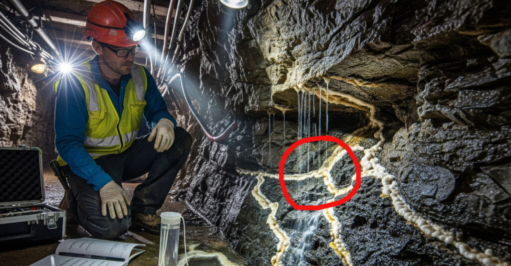 oldest water, 2 billion year old water, Kidd Creek Mine, astrobiology, ancient groundwater, life on Mars, extraterrestrial life, Ontario Canada, fossil water, deep mine discovery, extremophiles, search for life, geology, geochemistry, primordial water, subsurface biosphere, scientific discovery, Timmins, Precambrian shield, origins of life